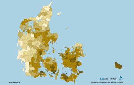 lemvig indbyggertal|Areal, indbyggertal og skatteprocent